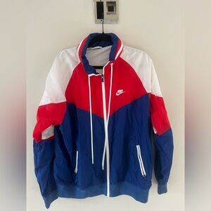 Nike Tri-Color Windbreaker Jacket